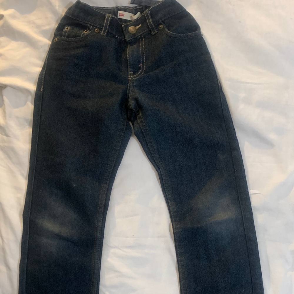 Dark Blue Denim Jeans